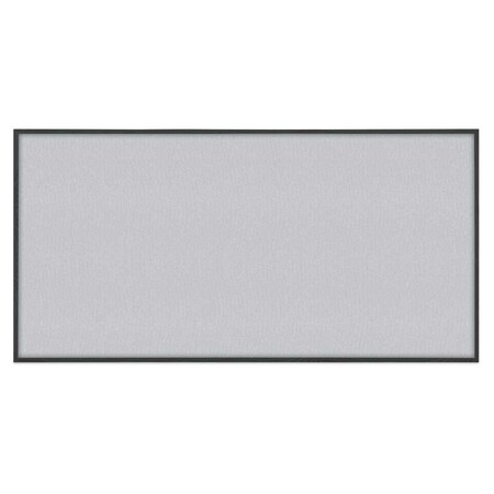 United Visual Products Sliding Door Indoor Enclosed Corkboard, 7 UV9003ACS-BLACK-DRKSPR